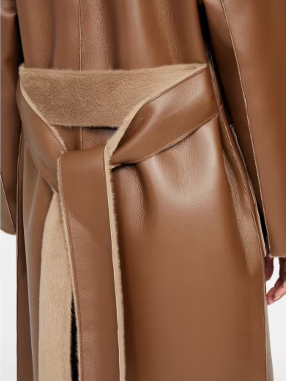 Marciano by Guess Ines Reversible Faux-Leather Coat - Picture 8 of 12